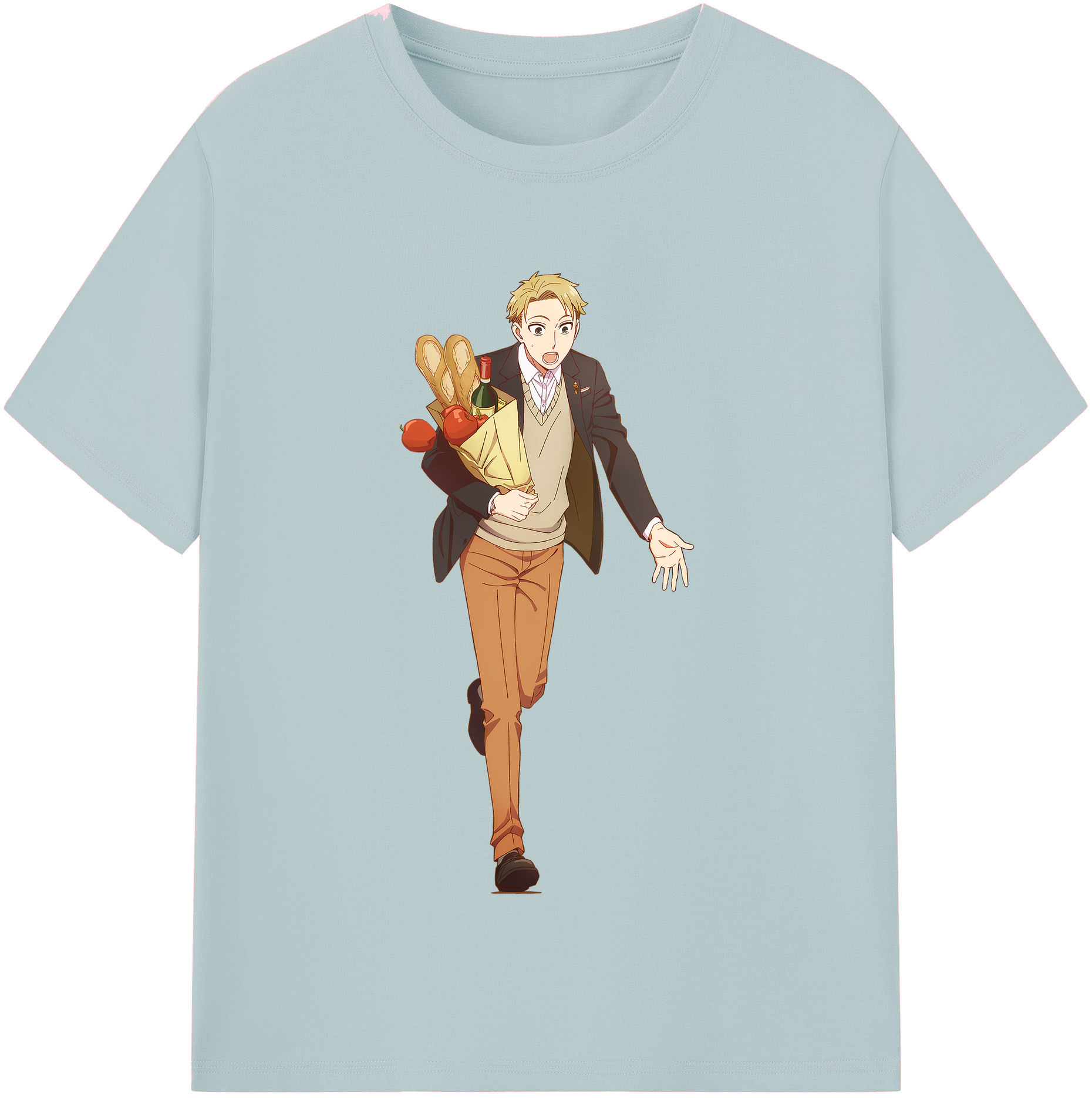 （画像用） SPY×FAMILY间谍家家酒 綿100％半袖Tシャツ（フロントプリント）